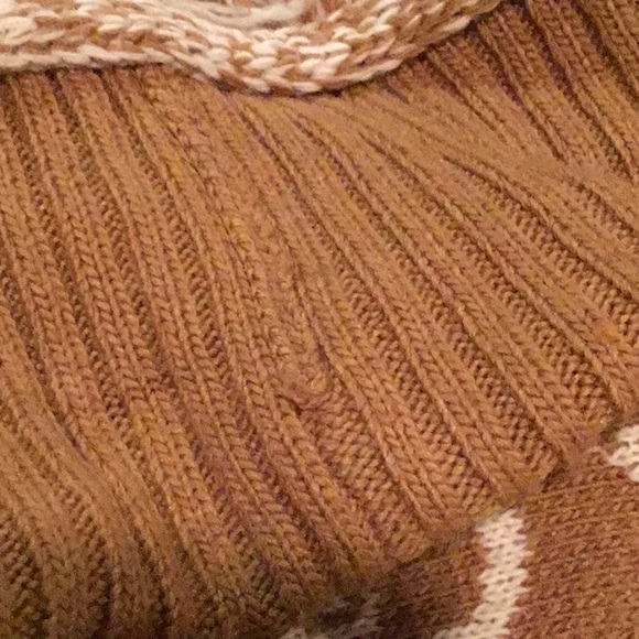 Anthropologie Akemi + Kin Fringed Intarsia Cardigan Sweater - Picture 15 of 15